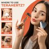 TeraRX Terahertz Gua Sha & Facial Roller Set – 100% Authentic Terahertz Stone Face Roller to Reduce Puffiness, Improve Wrinkle Lines & Relieve Facial Tension – Perfect for Eye Massage and Relaxation