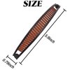 ROYHOO 18PCS Banana Clip Clincher Combs Banana Combs Fishtail Fish Hair Lady Fish Shape Ponytail Banana Clip Girls Long Women Clamp Accessory for People with Less Hair