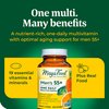 MegaFood Men's 55+ One Daily - Multivitamin for Men with Vitamin B12, Vitamin C, Vitamin D & Zinc - Optimal Aging & Immune Support Supplement - Vegetarian - Made Without 9 Food Allergens - 90 Tabs