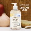 Shea Moisture Baby Essentials, 100% Virgin Coconut Oil Baby Body Wash & Shampoo, Skin Care for Newborn Baby and Kids, Pack of 2 -13 Fl Oz