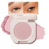 Reepic Cosmer Matte Single Eyeshadow Palette, Pink Eyeshadow, Korean Eyes Makeup, Ultra-fine Lightweight Powder, Multi-use Blendable Eyeshadow and Blush Makeup (#02 Half Pink)