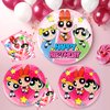 81pcs Girls Birthday Decorations Plate, Girls Party Supplies 40pcs Plates, 40pcs Napkins, 1pc Tablecloth for Girls Party Decorations