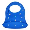 Hanukkah Baby Bib Silicone, Cute Baby Bibs for Babies & Toddlers, Unisex, Non Messy (Dreidel Design)