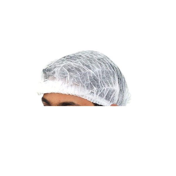 Disposable Hair Net Non-Woven Head Bouffant, Kitchen Hygiene Hair Protective Cap, Shower Hair Cap, Make up Hair Cover , Cleaning Disinfecting Hair Mask, Non Medical Hair Cap (200 net)