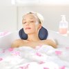 Spa Cushion for Tub,Bath Pillow Luxury Bathtub Pillow，Bath Tub Pillow Headrest with Soft 4D Mesh Fabric and Non-Slip Suction Cups+4 Strong Suction Cups, Great Spa Gifts Bathtub Accessories