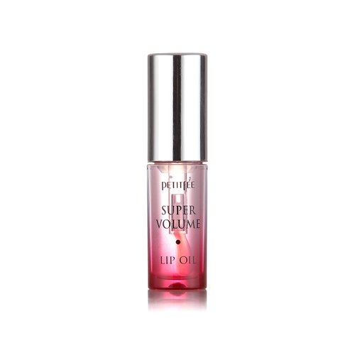 PETITFEE Lip Oil Super Volume | 0.10 Oz | Plumping, Moisturizing, Glass Lips, Plump Lip Oil with Herbal Ingredients, Revitalizing, Volumizing, Nourishing Lips, Non-sticky, Non-artificial Colors