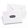 Hortense B. Hewitt 50-Count Foil Polka Dot Thank You Note Cards, Silver