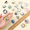 20 Pieces Cat Pins for Backpacks Brooch Pins Bulk Cute Cats Novelty Cartoon Animal Brooch Pins Lovely Mini Lapel Pins for Backpacks Set Badges Clothing Bags Jackets