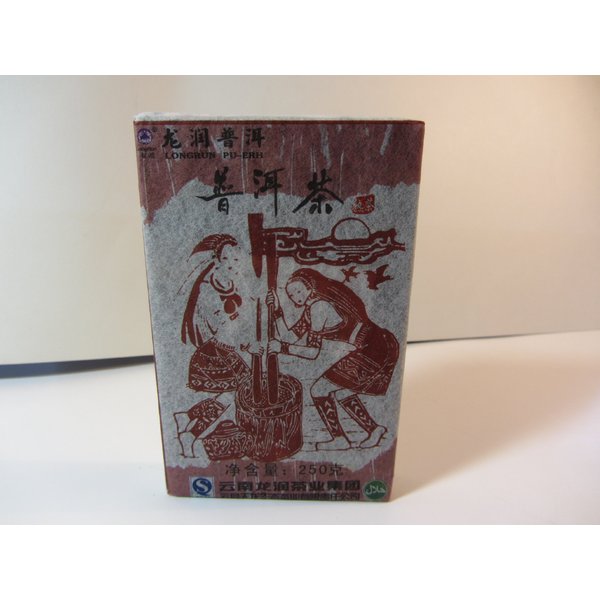 Longrun Pu-erh Tea Brick- Xinmihuange (Year 2007 Fermented,250g)