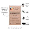 Izee Native Peppermint Leaf Botanical Bar Soap 1 count 4oz Peppermint Leaf Bar Soap | Earth-Safe Biodegradable Bar Soap Made in USA With Natural and Organic Ingredients