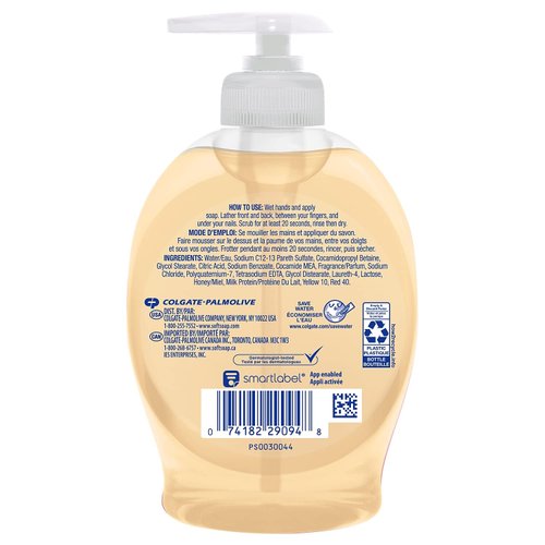 Softsoap Naturals Moisturizing Liquid Hand Soap, Milk & Honey - 7.5 fl oz