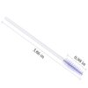 300 Pack Eyelash Mascara Wands Disposable Lash Brushes for Extensions Makeup Brush Applicators Tool Kit, White/Light Purple
