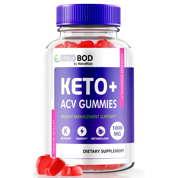 NutraRize KetoBod Keto ACV Gummies, Keto BOD Keto + ACV, Ketobodz Apple Cider Vinegar, KetobodACV 1000MG, Keto Body Plus ACV Gummy, Official Ketobodketo Reviews (60 Gummies)