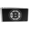 NHL Siskiyou Sports Mens Boston Bruins Black and Steel Money Clip One Size Black