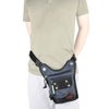 Thigh Pack, Leg Bag, Larswon Tactical Fanny Pack Hiking Bag Leg Pouch Blue