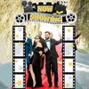 3 Pcs Movie Night Porch Sign Banner Movie Theme Party Decoration Now Showing Camera Action Hanging Porch Sign Movie Theater Door Banner for New Year Home Film Backdrop Party Supplies
