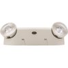 Lithonia Lighting Basics Low Profile Emergency Light, LED Emergency Lights for Business, Ceiling or Wall mount, White Thermoplastic, 120/277V Dual Voltage (EU2L M12)