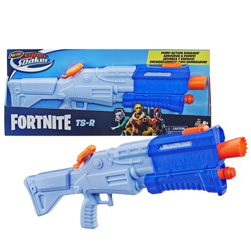 NERF Fortnite TS-R Super Soaker Water Blaster Toy, Blue