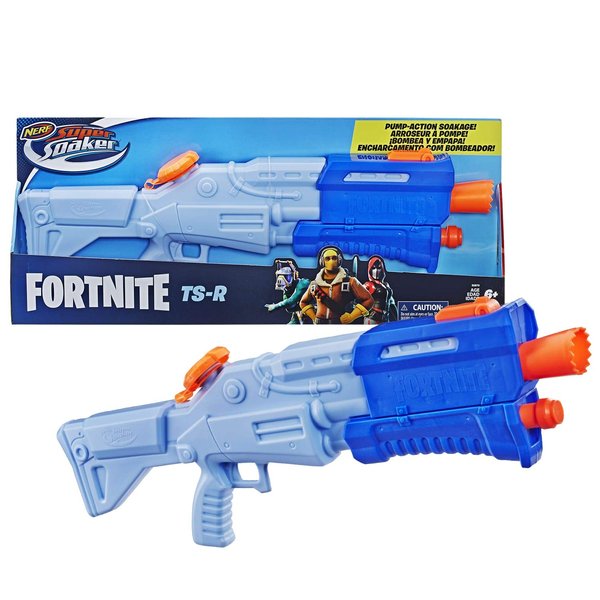 NERF Fortnite TS-R Super Soaker Water Blaster Toy, Blue
