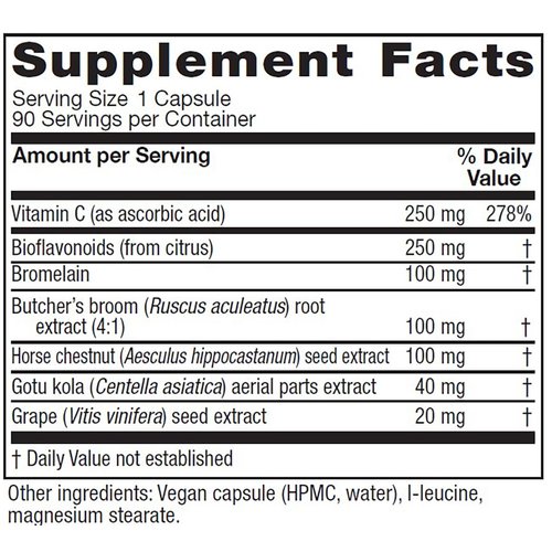 Vitanica, VeinoBlend, Vein Support, Vegan, 90 Capsules