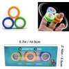 Sensory Fidget Toys Set 7 Pack. Stress Relief Relieve Anxiety Tools Bundle Figette Toys with Fidget Pad, Cube with Infinity, Magnetic Ring, Fidget Box Bulk Figit, Game for Kids Adults Kill Time