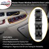 15883320 Master Power Window Switch Door Lock Front Driver Side with Mirror Switch and Module | Replacement for 2003-2007 Chevy, GMC & Cadillac | Replaces# DWS-241