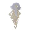 Fantasy White Jellyfish Hair Clip,Acetate Claw Clips,Hair Clips for Women