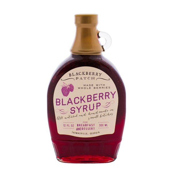 BLACKBERRY PATCH Whole Blackberry Syrup, 12 FZ