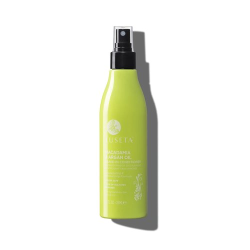 Luseta Macadamia Oil Leave in Conditioner Enriched with Argan Oil, Rejuvenating & Moisturizing Hair,for Dry and Damaged hair 8.5Fl Oz