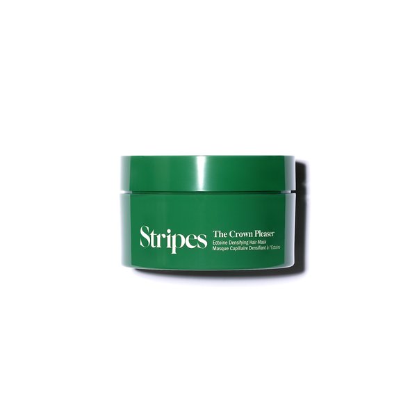STRIPES by Naomi Watts - The Crown Pleaser - Squalane + Ectoine Conditioning Hair Mask for Thinning & Dry Hair, Stronger & Shinier Hair, Hypoallergenic (6 Fl Oz)