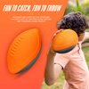 NERF Turbo Jr. Kids Foam Football - Classic Foam Football for Kids - Indoor + Outdoor Soft Foam Ball - Kids Mini Soft Foam Ball - NERF Toy Football for Kids - Easy Throw + Catch Youth Football