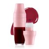 DAGEDA Lip Tint Stain, Glossy Lip Colour with Soft Big Brush Head, Easy to Color Lip Gloss,Moisturizing,Highly Pigmented Liquid Lipstick,Dual Use Lip & Cheek Tint Fun Lip Makeup (Raspberry)