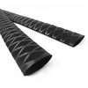 eTekGo X-Tube Heat Shrink Wrap Tubing 39"&64" Lengths for Rod Grips-5 Color 14 Sizes (Black, Diamter：50mm; Length：39")