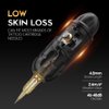 Ambition Shura Rotary Tattoo Machine with Advanced Stabilizing System - Short Tattoo Pen with Coreless Motor RCA Interface Tattoo Gun Supply for Professional Tattoo Artists