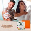 AATMANA Fruits Cocktail Handmade Natural Bar Soap for Men & Women, Moisturizing Body & Face Soap, 7.9 Oz Soap Bars (3 Soap Set)