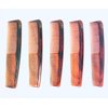 G.B.S 7" Hair Comb 5 pack - Tortoise Coarse All Fine & Coarse Combs Great For All Hair Types