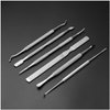 BEZOX Ingrown Toenail Removal Tool Kit – Toenail File and Toenail Lifter, Stainless Steel Toenail Kit Pedicure Tools - 7PCS Nail Correction Tool Set