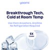 Yoomi Breast Aid™ Soothing Cryogel Pads for Sore Cracked Nipples with HOCl, 10x Multiuse, Advanced Cooling Tech for Instant Relief & Repair, Rapid Hydration for Lasting Comfort for Breast Feeding Moms
