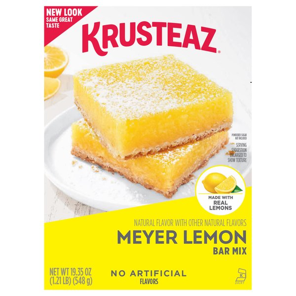 Krusteaz Meyer Lemon Bar Mix, (19.35 oz (Pack of 1))