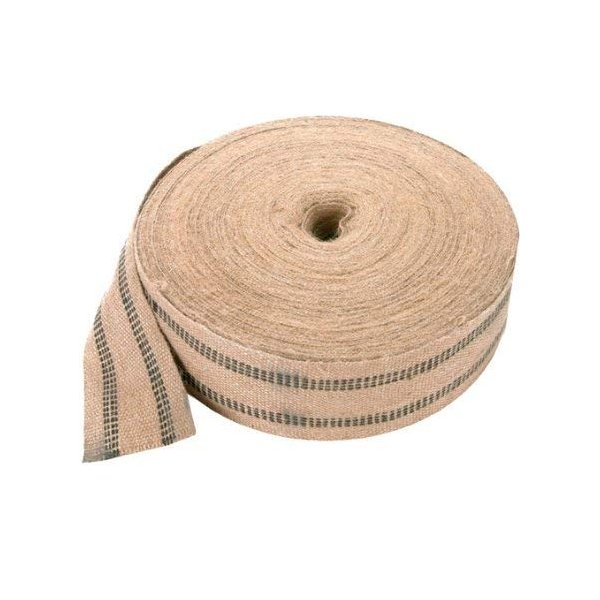 Black Jute Webbing 3-3/4'' Wide 72 Yards