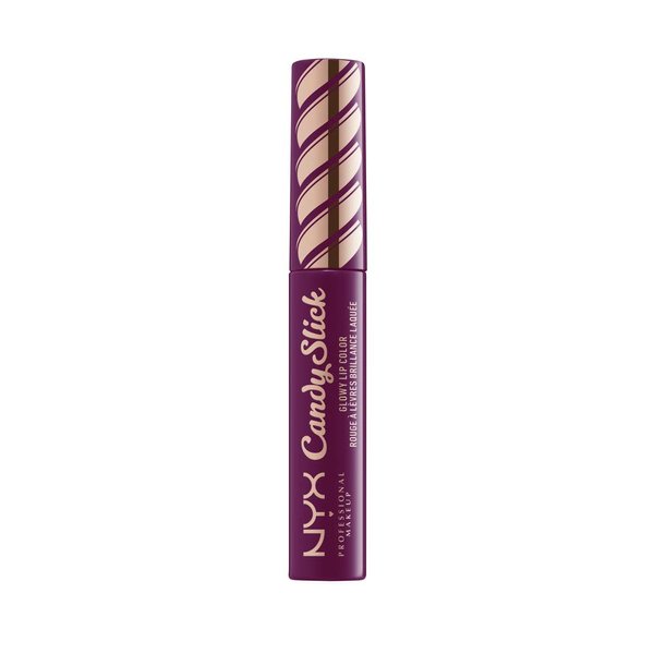 NYX PROFESSIONAL MAKEUP Candy Slick Glowy Lip Color Gloss - Grape Expectations (Grape)