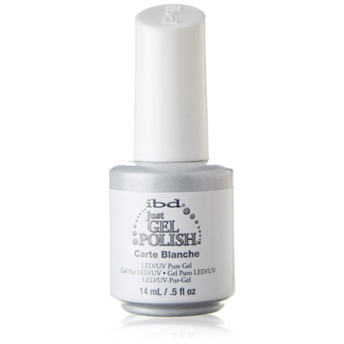 IBD Just Gel Soak Off White Nail Polish, Carte Blanche