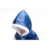 PURFEEL 2024 Girls Fleece Warm Hooded Cape Kids Princess Cape for Elsa 7-10Years