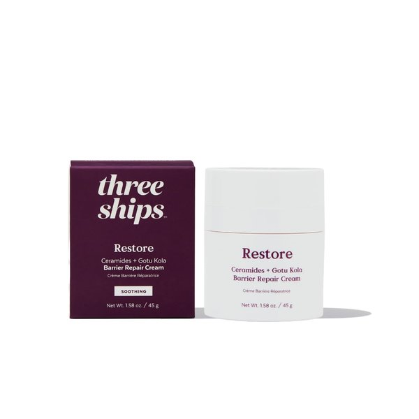 Three Ships Restore Ceramides + Gotu Kola Barrier Repair Cream