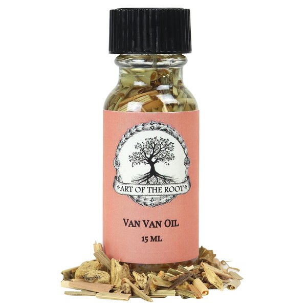 Art of the Root Van Van Oil Handmade with Herbs Essential Oils | Conjure, Wiccan, Hoodoo | New Opportunities Success Clearing Obstacles