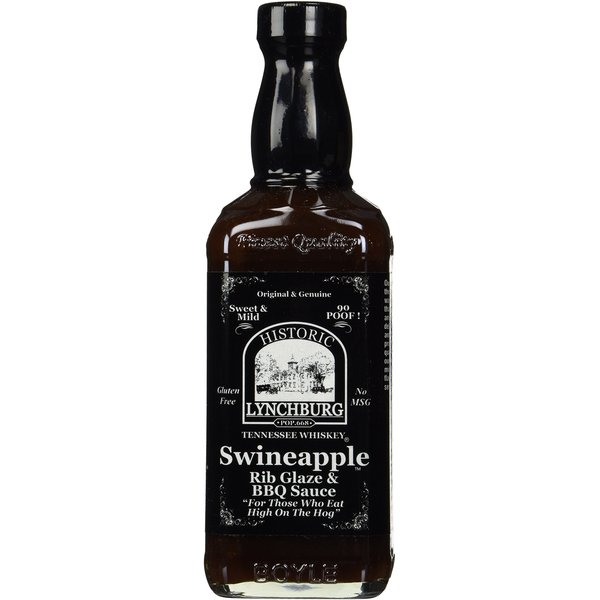 Historic Lynchburg Tennessee Whiskey Swineapple Rib Glaze & Dippin' Sauce