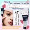 Air Cushion CC Cream Mushroom Head Foundation,Waterproof Long Lasting Loose Setting Powder,Moisturizing BB Cream Liquid Foundation Makeup Primer Concealer Base with Makeup Sponge（4PCS）