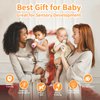 alilo Smart Bunny Baby Rattle Musical Light Up Toys, Infants Newborns Baby Toys 0-3-6-12-18-24 Months,1 Year Old Baby Gifts, 4 Music Modes and Color Recognition Function with 9 Color Card