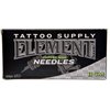 ELEMENT TATTOO SUPPLY - Tattoo Needles - Long Bar - Curved Mag - Magnum - Box of 50 - Long Taper - Box of 50 Pins 11CM