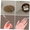 Beatifufu Dragon Hair Chopsticks Dragon Hairpin Vintage Hair up China Headgear Women's Faucet Zinc Alloy Chinese Japanese Chopsticks